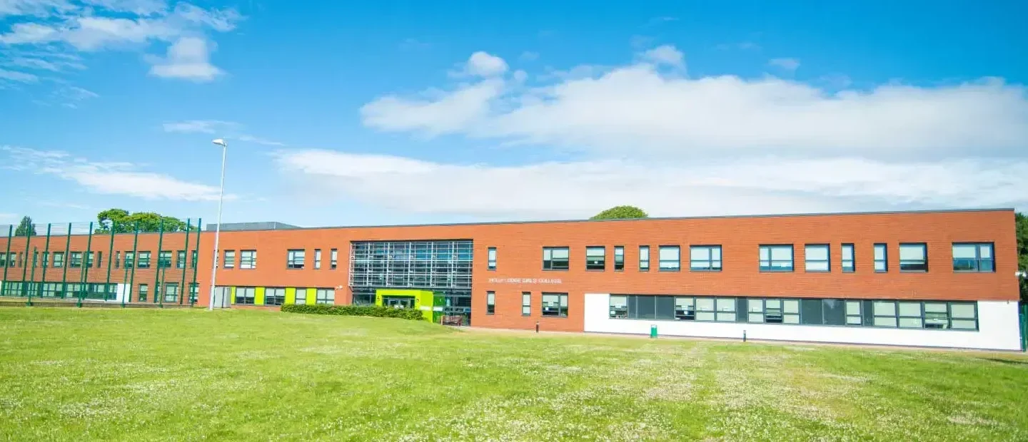 Holly Lodge High School and its playing fields